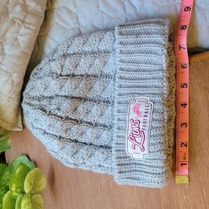 Womens Lions Football Knit Hat